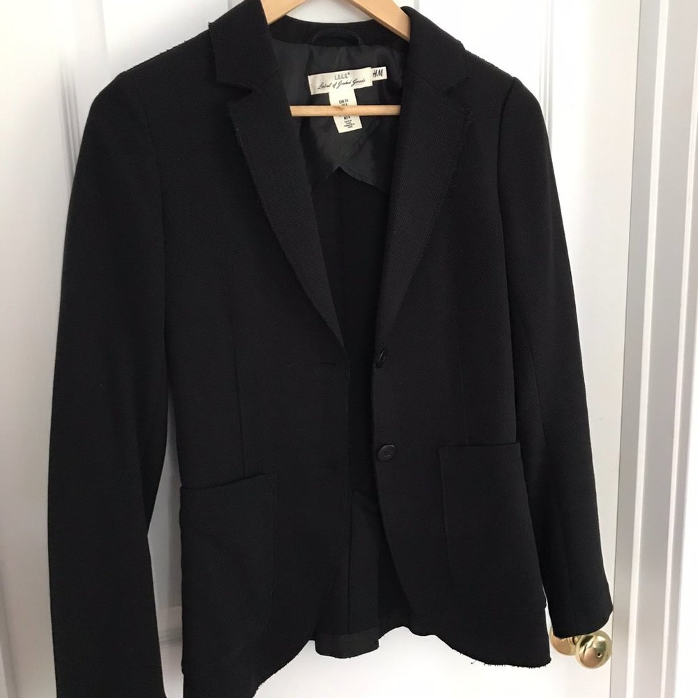 H&M | Black Blazer Size 4 - Picture 1 of 4